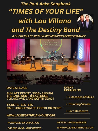 Gallery photo 2 of The Paul Anka Songbook Tribute Show & Variety Jazz Singer