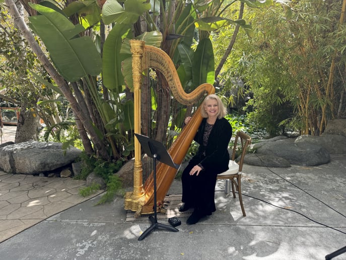 Gallery photo 6 of Peggy Skomal Harpist & Ensembles