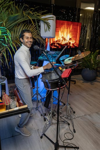 Gallery photo 2 of Hussein Abdala | Live Miami DJ Percussion Drums Show