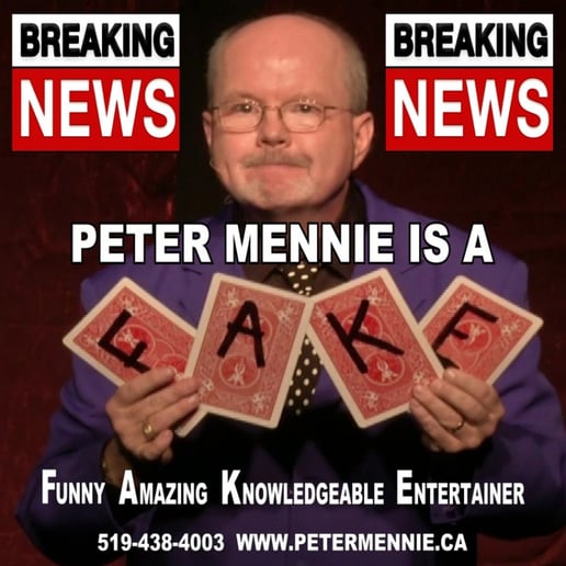 Gallery photo 1 of Peter Mennie: Canada's Clean Comedy Conjuror