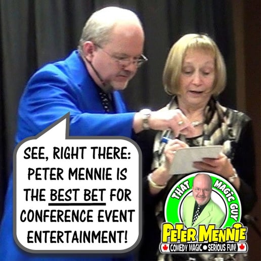 Gallery photo 4 of Peter Mennie: Canada's Clean Comedy Conjuror