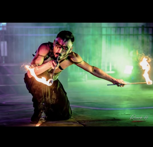 Gallery photo 6 of Aaron's Phenomenal Fire Performance