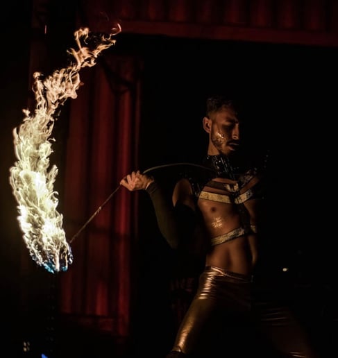 Gallery photo 4 of Aaron's Phenomenal Fire Performance