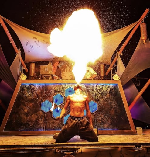 Gallery photo 10 of Aaron's Phenomenal Fire Performance
