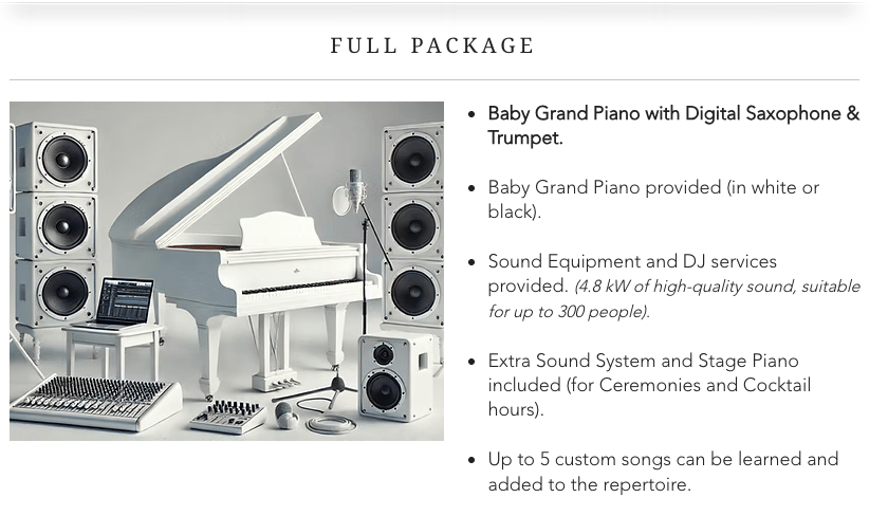 Gallery photo 5 of Pianist | DJ | Sound Equipment