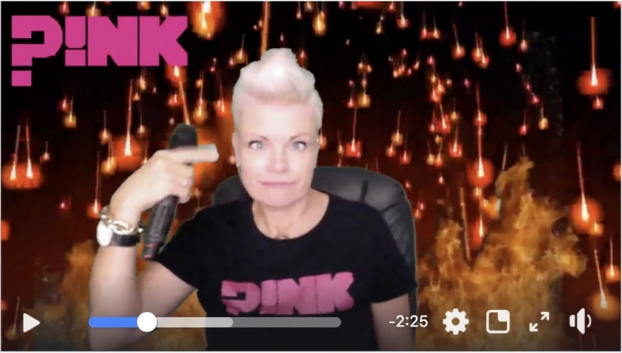Gallery photo 6 of Pink Lookalike Performer