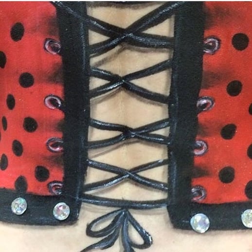Gallery photo 2 of Pirate Ink Face paint / Airbrush Tattoos