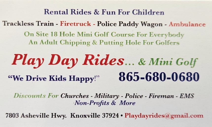 Gallery photo 10 of Play Day Rides Trackless Train
