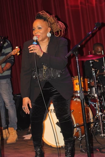 Gallery photo 4 of Poetry performer telling stories w/ poetry & music