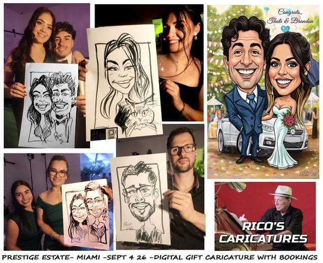 Gallery photo 2 of Rico's Caricatures for Events