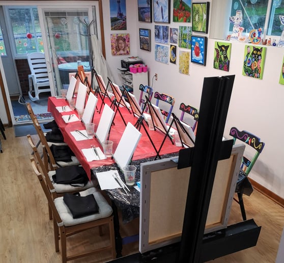 Gallery photo 2 of Private Paint Party (Three Peas)