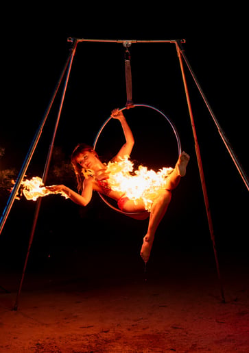Gallery photo 4 of Professional Aerial Silks Performer