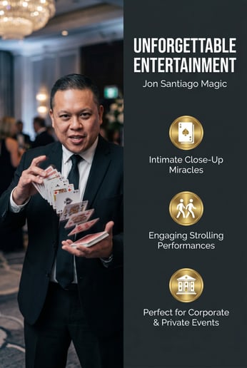Gallery photo 9 of Professional Close Up Magician