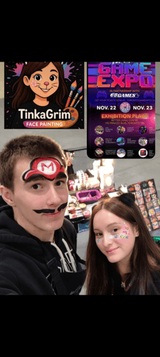 Gallery photo 7 of TinkaGrim Face Painting