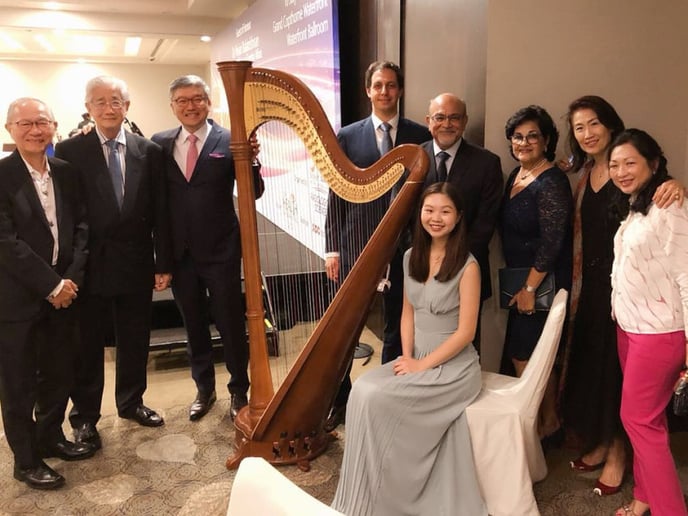 Gallery photo 1 of Professional Harpist, Ashley Lim