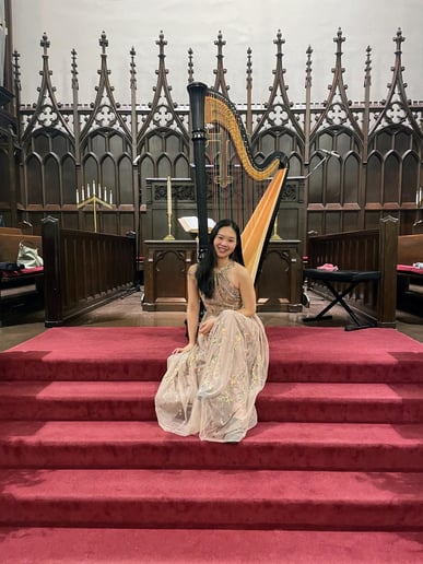 Gallery photo 3 of Professional Harpist, Ashley Lim