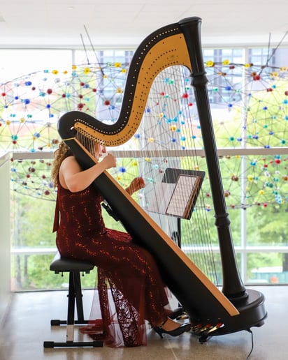 Gallery photo 6 of Korenna Hodge, Professional Harpist