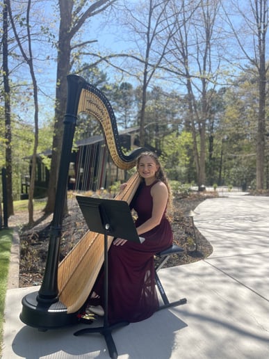Gallery photo 5 of Korenna Hodge, Professional Harpist