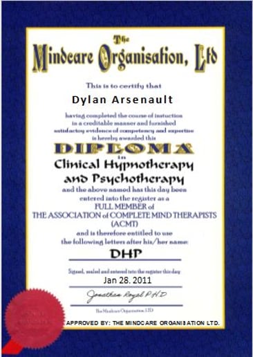 Gallery photo 1 of Professional Hypnotist Dylan Arsenault