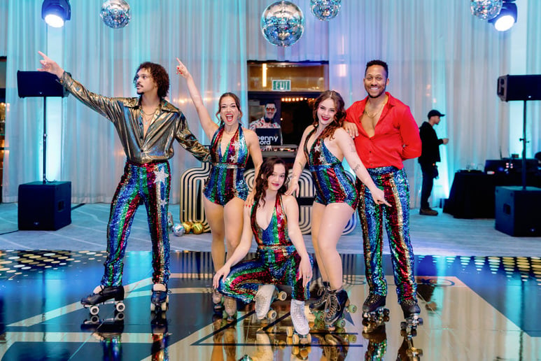 Gallery photo 5 of Professional Roller Skaters