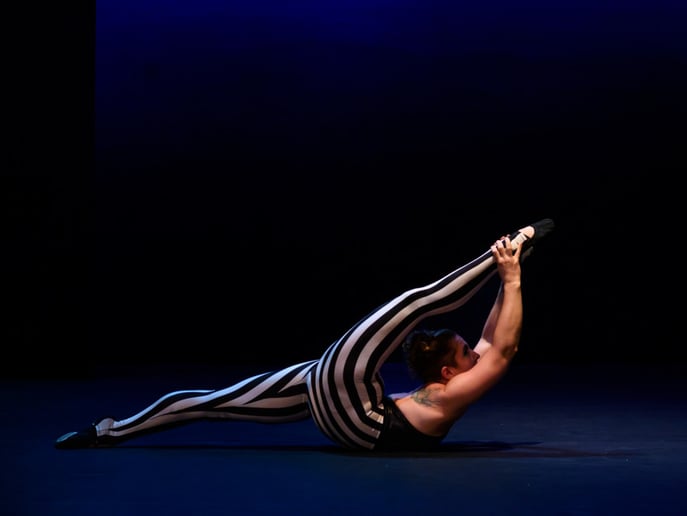 Gallery photo 2 of Kim Melohn: Contortionist, Aerialist, Stilt Walker