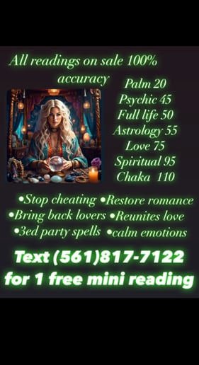 Gallery photo 6 of Tillie Mitchell Psychic Palm and Tarot Reader