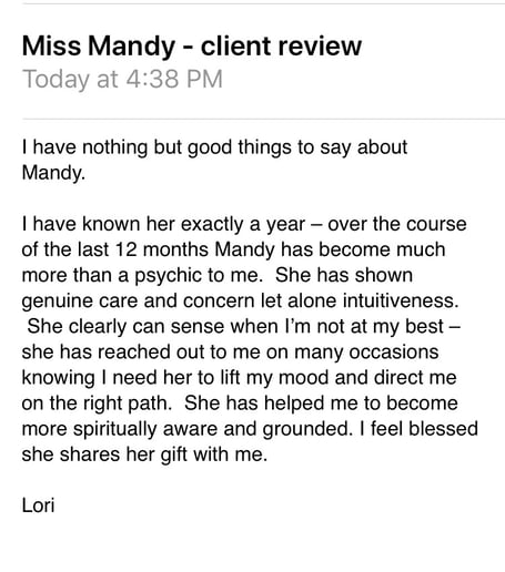 Gallery photo 2 of Psychic Reader & Advisor Mandy