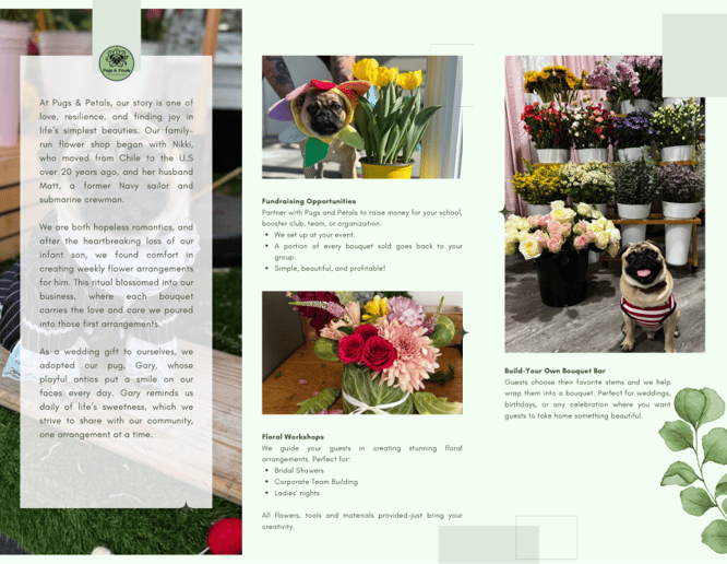 Gallery photo 6 of Pugs and Petals