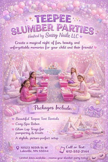 Gallery photo 3 of Sassy Pamper Parties
