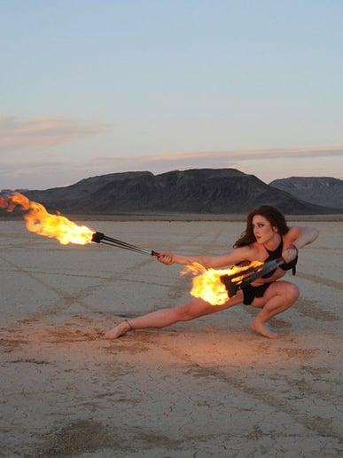 Gallery photo 2 of Rachel Jessee Fire Dance Professional
