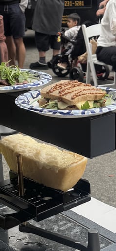 Gallery photo 1 of Live Raclette Cheese & Crêpes Catering