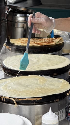 Gallery photo 6 of Live Raclette Cheese & Crêpes Catering