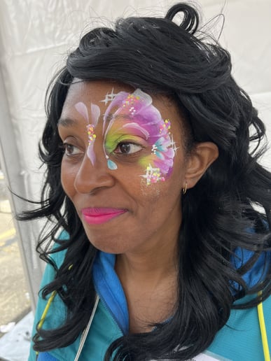 Gallery photo 3 of Rainbow Face Designs