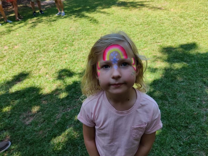 Gallery photo 1 of Rainbow Facepainting