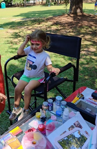 Gallery photo 3 of Rainbow Facepainting