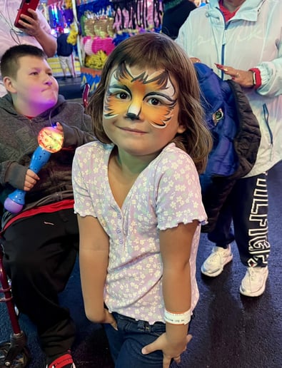 Gallery photo 10 of Rainbow Luna Face Paint