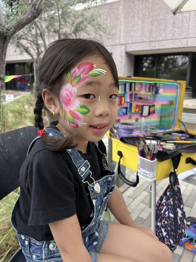 Gallery photo 8 of Rainbow Luna Face Paint