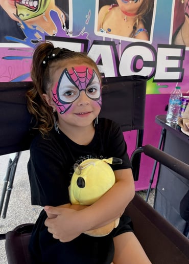 Gallery photo 5 of Rainbow Luna Face Paint