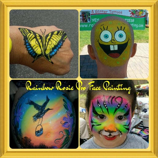 Gallery photo 9 of Rainbow Rosie Professional Face Painting