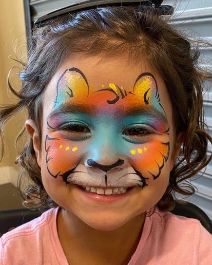 Gallery photo 2 of RainbowOrderFacepaint