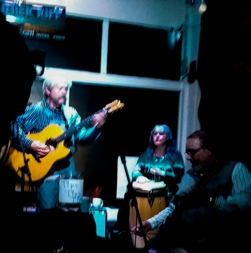 Gallery photo 2 of Rainier Riff, acoustic trio (guitar, bass, congas)