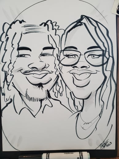 Gallery photo 3 of Randy Gray Caricatures and Commissions
