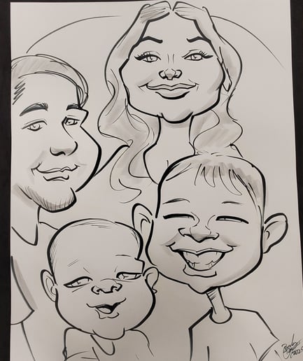 Gallery photo 7 of Randy Gray Caricatures and Commissions