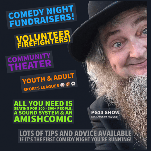 Gallery photo 1 of Raymond The Amish Comic