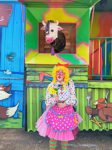 Gallery photo 7 of Rayven the Clown, Topsy Turvy Clownery