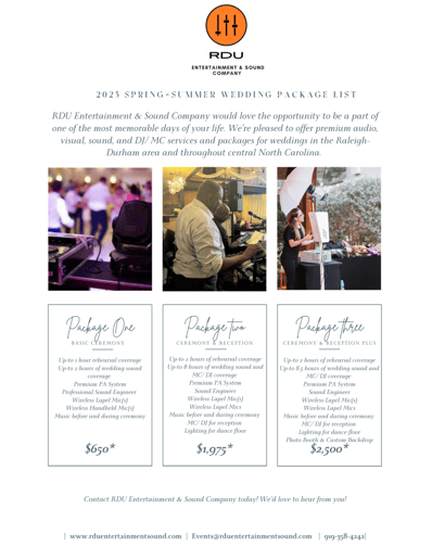 Gallery photo 6 of RDU Entertainment & Sound Company