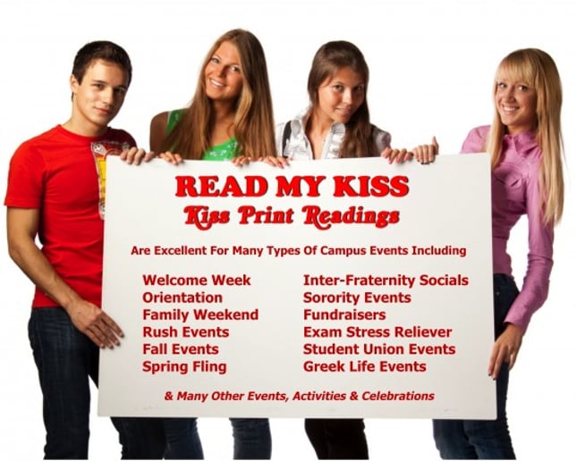 Gallery photo 6 of READ MY KISS - Kiss Print Readings