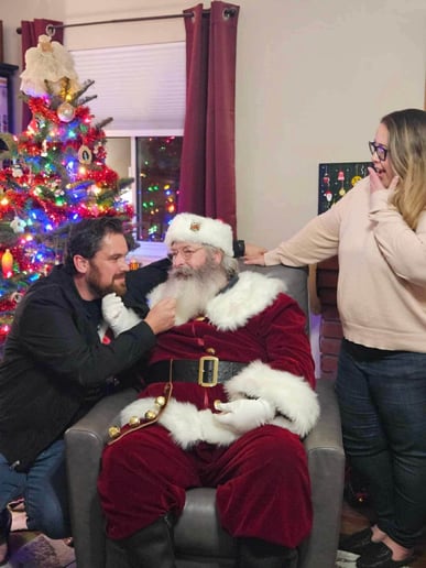 Gallery photo 2 of Real Bearded Santa Kevin