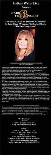 Gallery photo 2 of Rebecca Clark As Barbra Streisand
