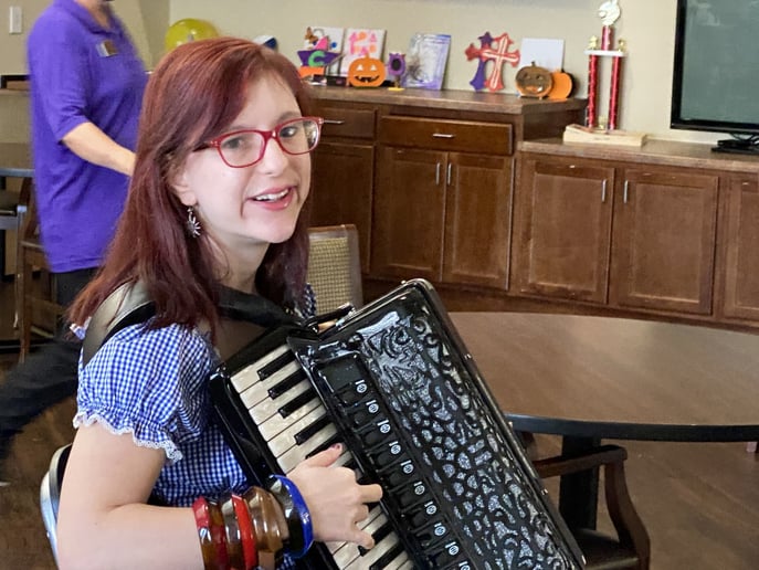 Gallery photo 46 of Rebecca Jane Accordion/Keyboard/Pianist